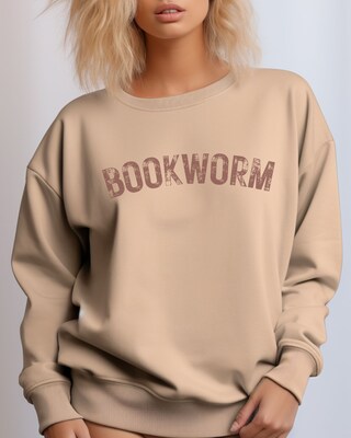 Bookworm Sweatshirt, Bookish Sweatshirt, Book Club Gift, Bookworm Sweater, Book Club Sweatshirt, Book Sweatshirt, Book Lover, Book Crewneck - image5
